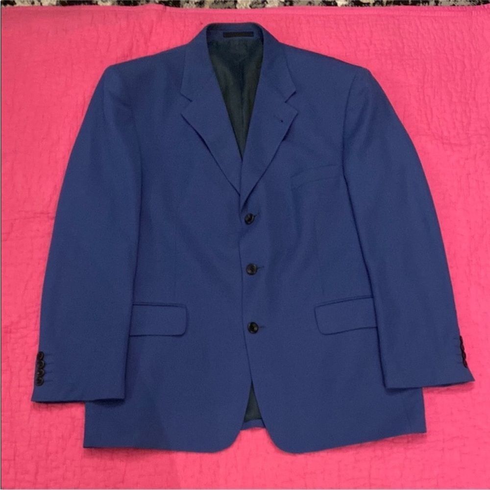 YSL Men's Blue Blazer, size 56